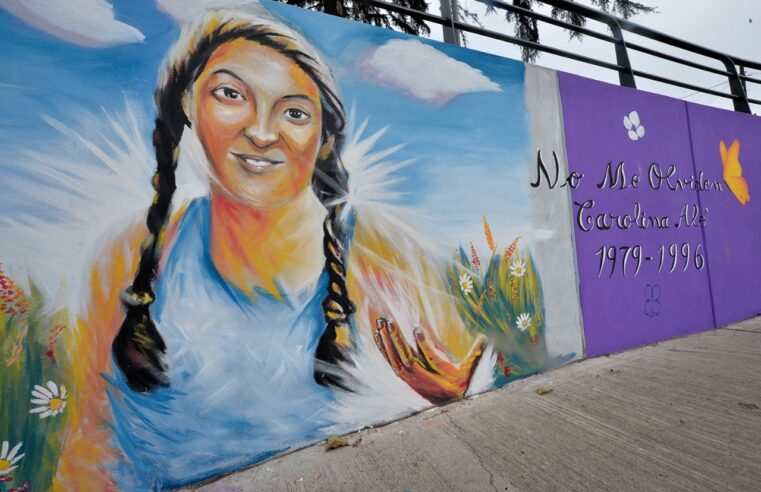 Tigre presentó el mural “No me olviden”, en homenaje a Carolina Aló