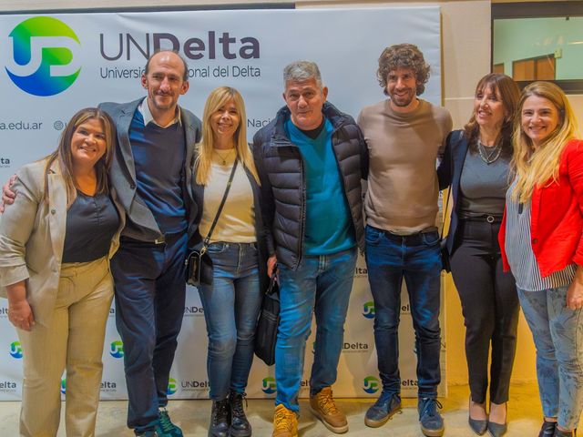 Andreotti acompañó el inicio de clases de la nueva Universidad del Delta en San Fernando