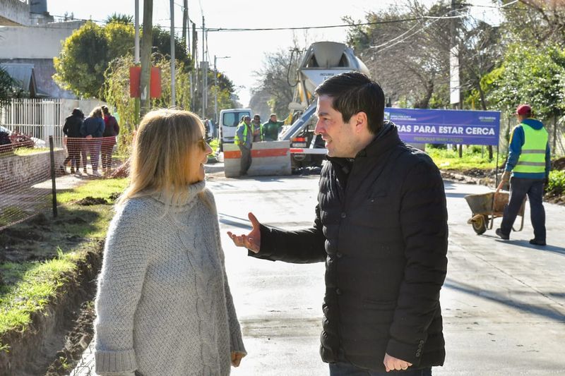 Nardini: “Las obras en Malvinas Argentinas no se detienen”