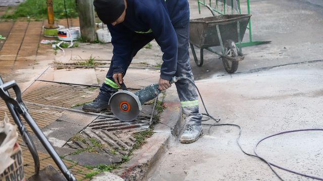 Vicente López instala más de 1400 rampas para mejorar el espacio público