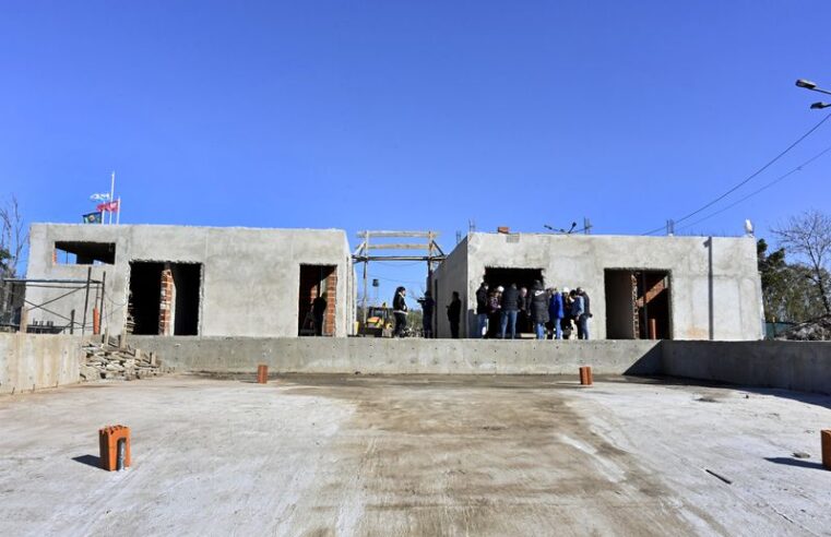 En General Pacheco, avanza la construcción del nuevo natatorio del Municipio de Tigre