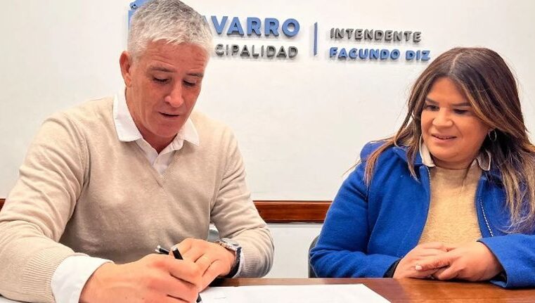 Navarro firmó un Convenio Marco de cooperación con la Universidad Nacional del Delta