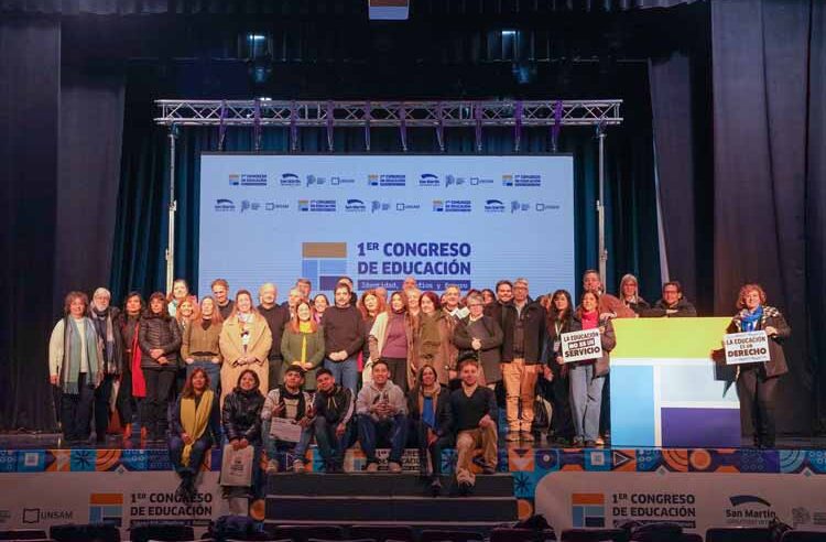 Más de 7 mil personas participaron del Congreso de Educación de San Martín