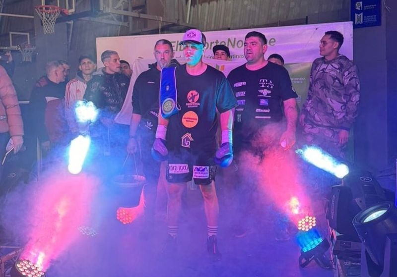 Cristian “Azteca” Ayala, reconquistó el título nacional welter en el Polideportivo Tierras Altas-Tortuguitas 