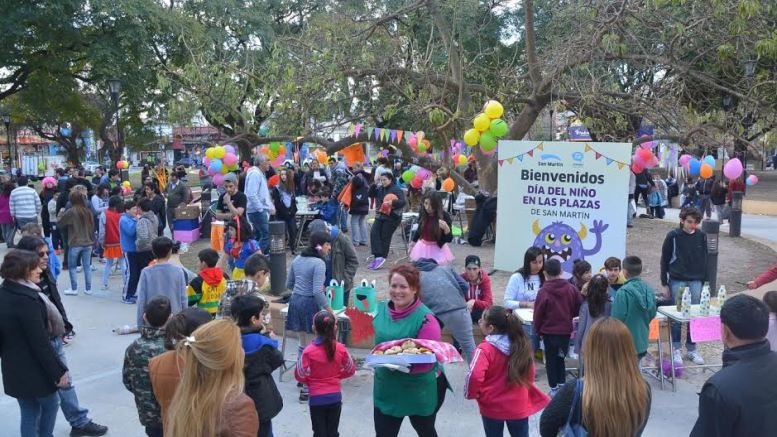 San Martín festejará el Día de las Infancias con propuestas en distintos espacios municipales