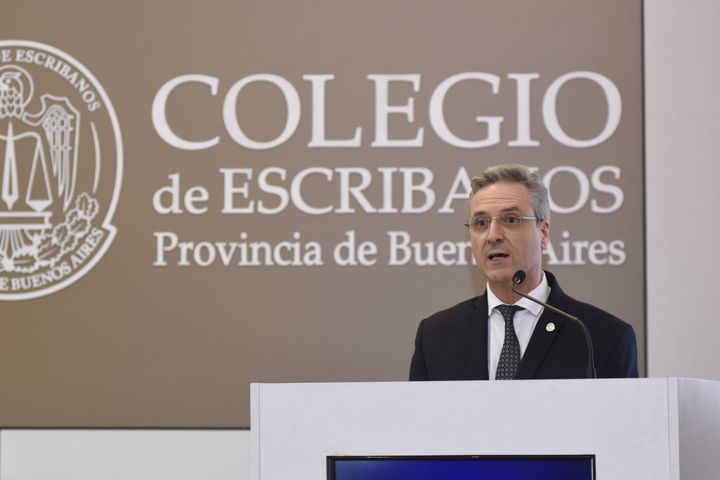 Guillermo Longhi asumió como Presidente del Colegiode Escribanos de la Provincia de Buenos Aires