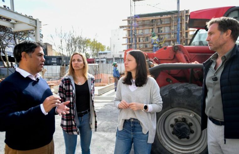 Soledad Martínez: “Estamos construyendo el Centro de Monitoreo y Seguridad más moderno de toda la Provincia”