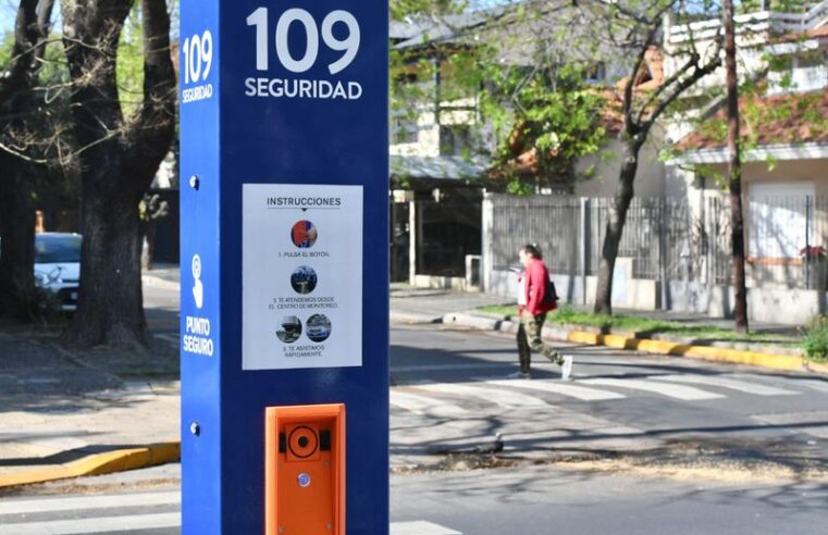 Vicente López avanza con la instalación de más Puntos Seguros