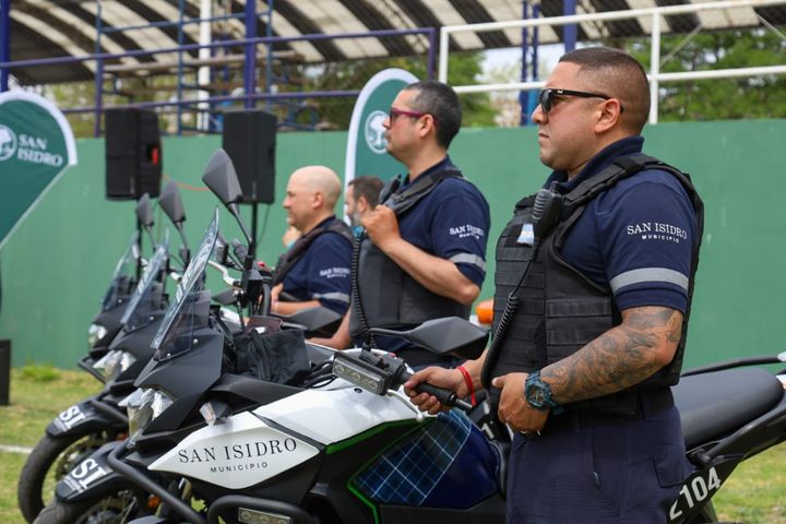 San Isidro sumó más de 80 agentes para reforzar la seguridad