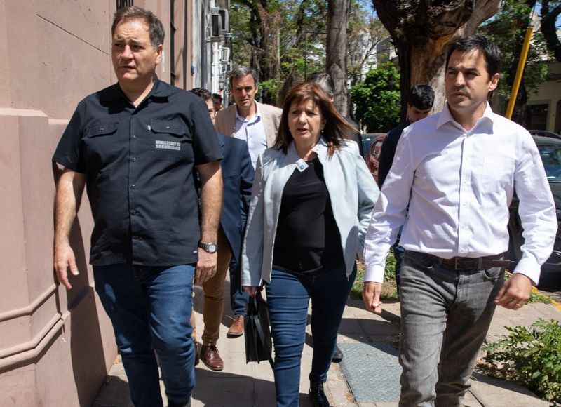 Lanús recibió a Bullrich y a Alonso: “Estamos trabajando juntos para cuidar a los sanisidrenses”