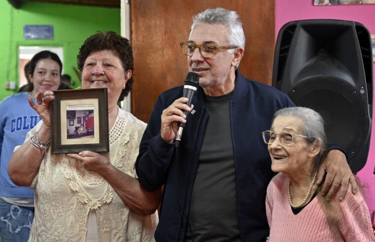 Zamora acompañó el 35° aniversario del Centro de Jubilados y Pensionados “Mi Refugio” en El Talar