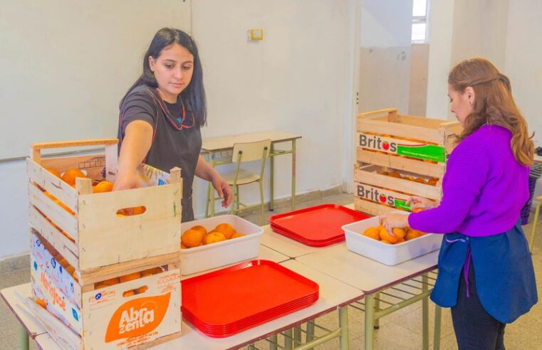 San Fernando reforzó el Servicio Alimentario de Escuelas Secundarias