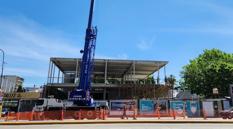 Avanza la obra de el nuevo Centro de Monitoreo de última tecnología en Vicente López