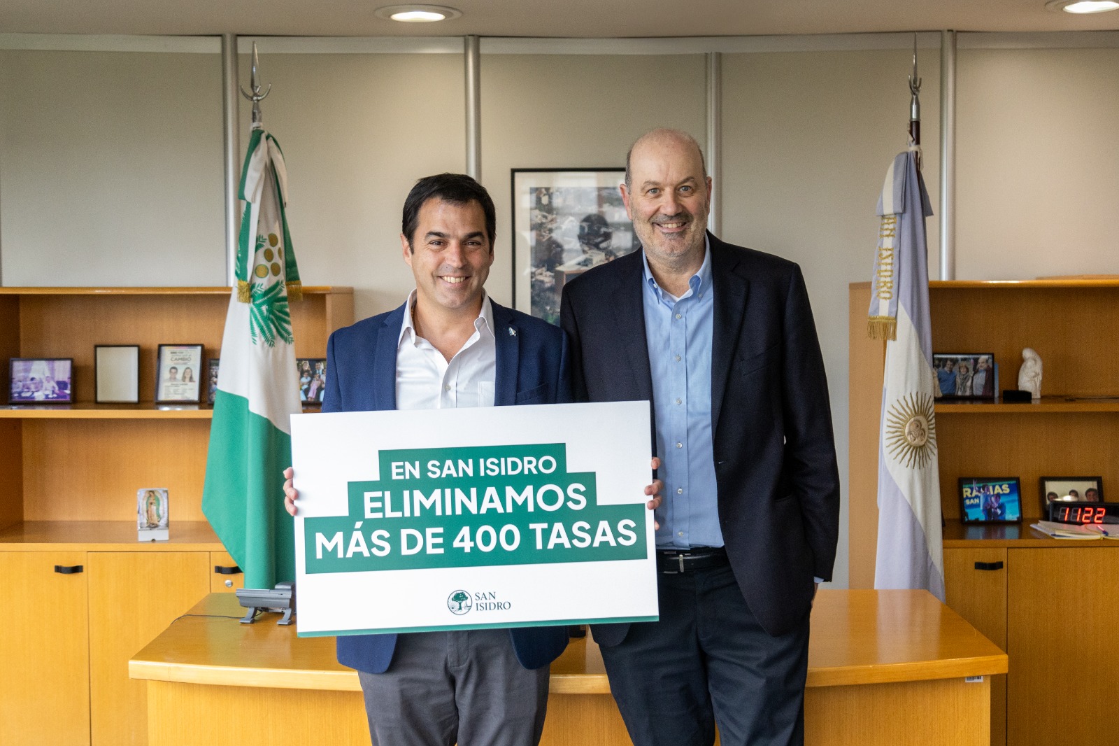 San Isidro: Lanús elimina 400 tasas para el 2025