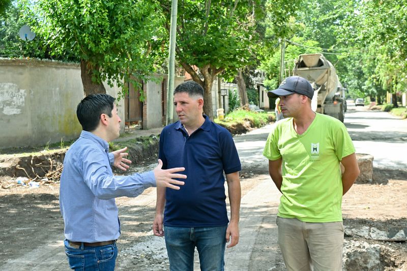 Nardini en Tortuguitas: “El objetivo es seguir avanzando para lograr una ciudad más linda”