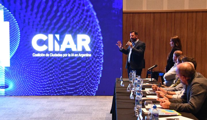 Innovación: Escobar participó del segundo encuentro de la Coalición de Ciudades por la Inteligencia Artificial